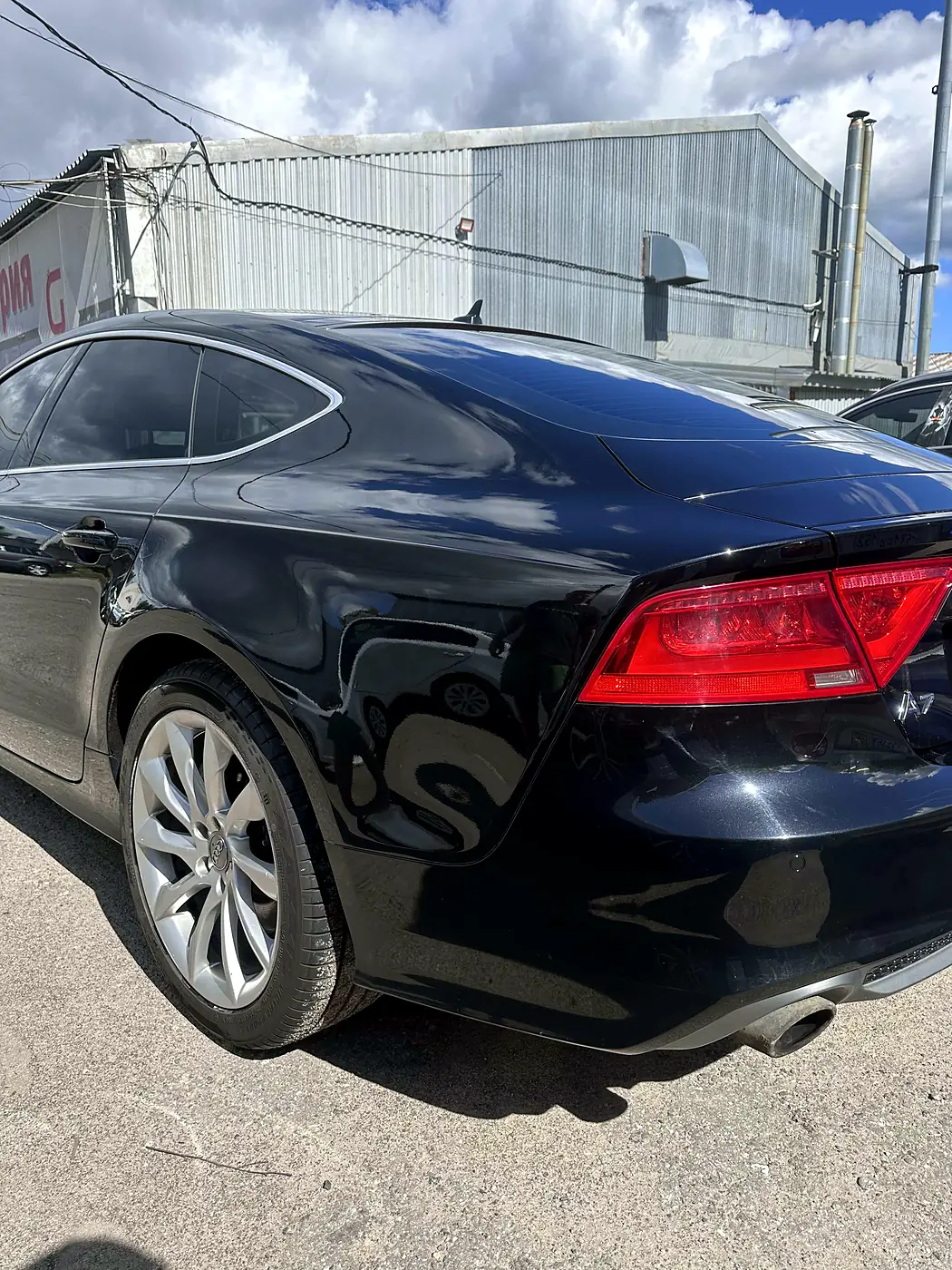 Антикоррозийный ремонт задних арок Audi A6 - Автомобиль